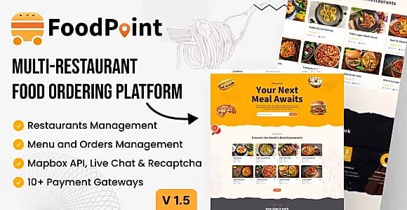 FoodPoint - Multi-restaurant Food Ordering Platform