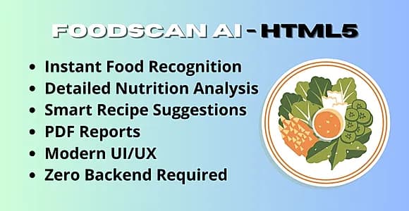 FoodScan AI - Instant Food Recognition & Nutrition Analysis