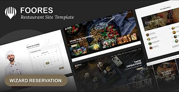 Foores - Restaurant Site Template