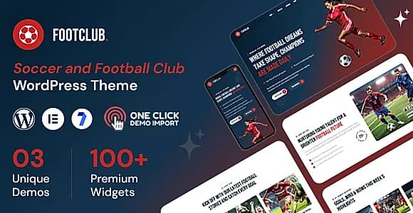 Footclub WordPress Theme