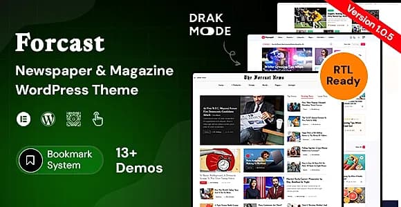 Forcast WordPress Theme
