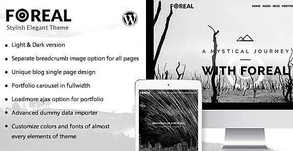 Foreal WordPress Theme
