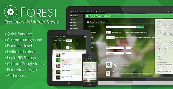 Forest Admin WordPress Plugin