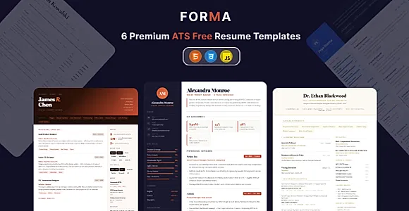 Forma - Premium ATS Resume Templates