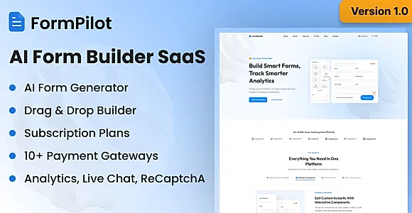 FormPilot - AI Form Builder SaaS