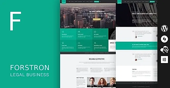 Forstron WordPress Theme