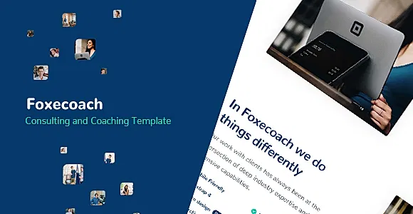 Foxecoach - Consulting and Coaching Template