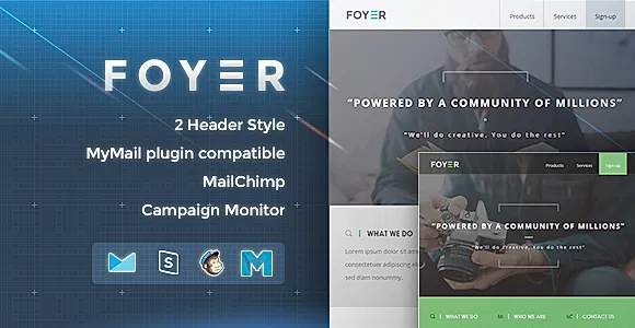 Foyer - Responsive Email Template