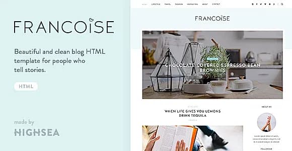 Francoise - Blog HTML Template