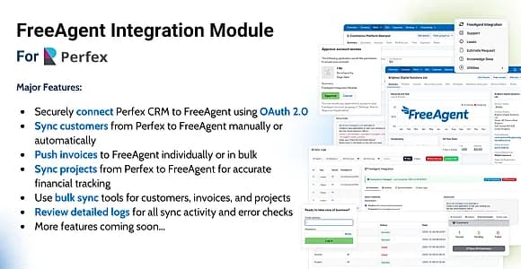 FreeAgent Integration Module for Perfex CRM
