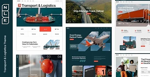 FreightExpress WordPress Theme