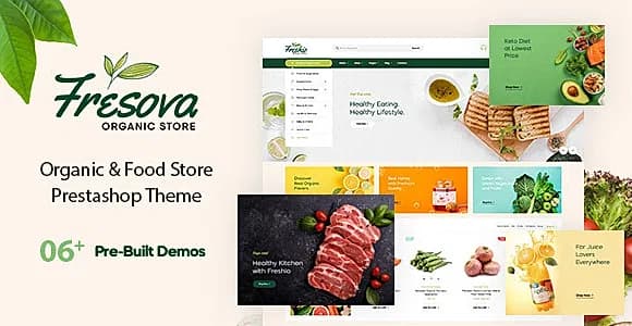 Fresova  Elementor - Organic & Food Prestashop Store