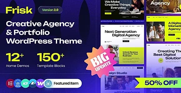 Frisk WordPress Theme