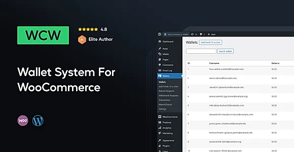 FS WooCommerce Wallet WordPress Plugin
