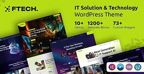 Ftech WordPress Theme