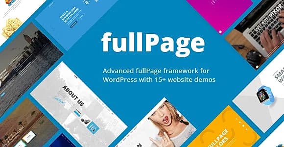 fullPage WordPress Theme