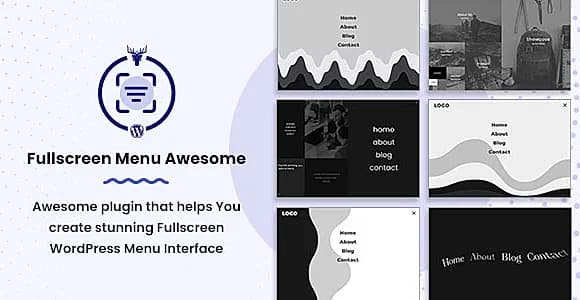 Fullscreen Menu Awesome Pro WordPress Plugin