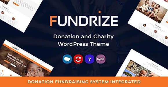 Fundrize WordPress Theme