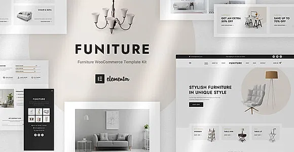 Funiture - Furniture Shop Elementor Template Kit