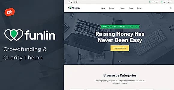 Funlin Progression WordPress Theme