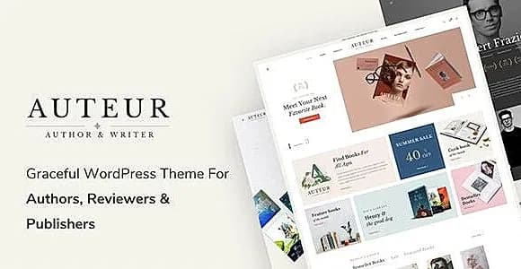 G5Plus Auteur WordPress Theme