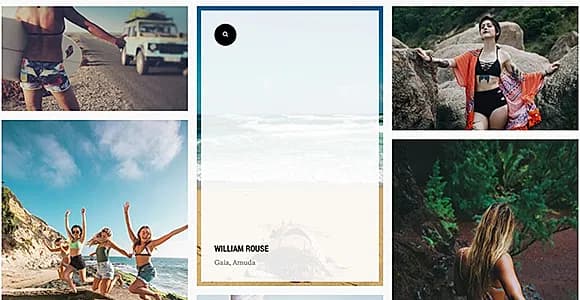 Gaia - Image Gallery TZ Portfolio+ Template