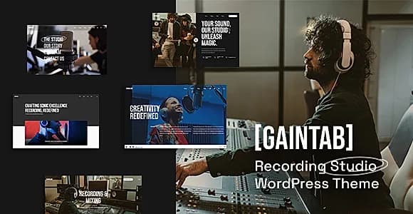 Gaintab WordPress Theme