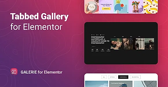 Galerie for Elementor WordPress Plugin