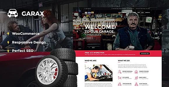 Garage WordPress Theme