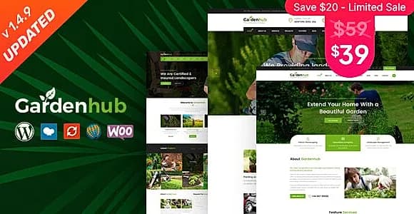 GardenHub WordPress Theme
