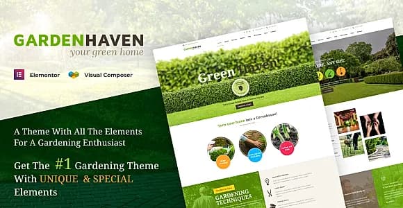 Gardening WordPress Theme