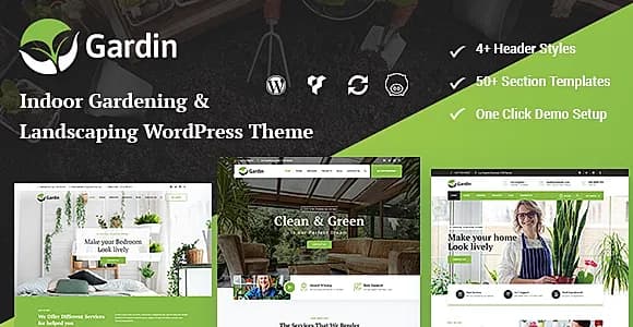 Gardin WordPress Theme