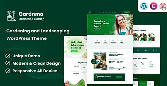 Gardnma WordPress Theme
