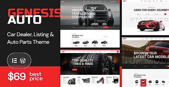 GenesisAuto WordPress Theme