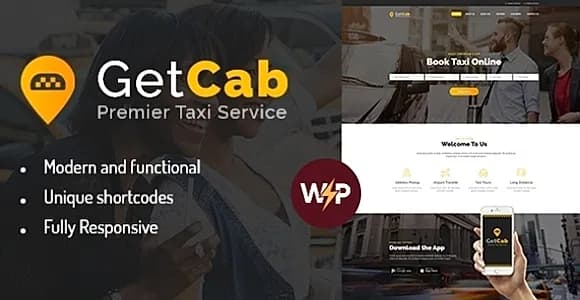 GetCab WordPress Theme