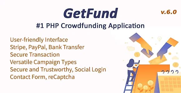 GetFund - A Professional Laravel Crowdfunding Platform