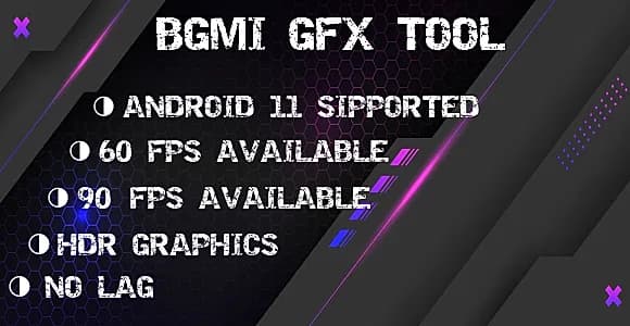 GFX TOOL FOR BATTLEGROUND MOBILE INDIA