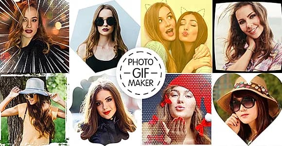 GIF Maker : Photo Gif Maker - Android App + Admob + Facebook Integration