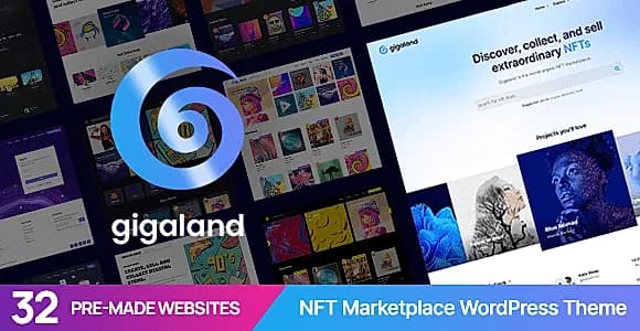 Gigaland WordPress Theme