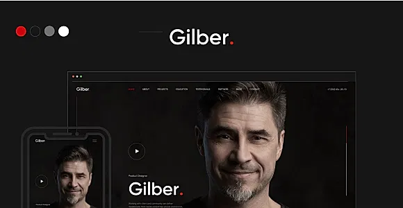 Gilber WordPress Theme