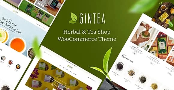 Gintea WordPress Theme