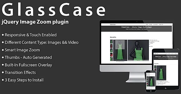 GlassCase - jQuery Image Zoom Plugin