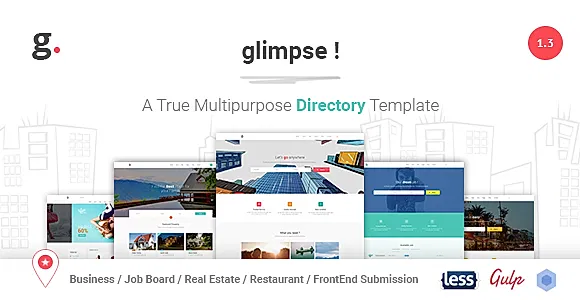 Glimpse Multipurpose Directory Template