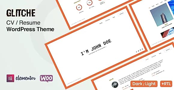 Glitche WordPress Theme