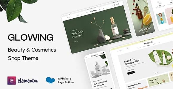 Glowing WordPress Theme