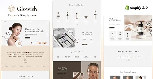 Glowish - Beauty Store Shopify Theme