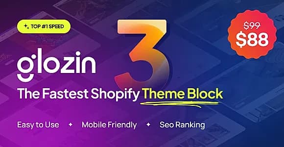 Glozin - Multipurpose Shopify Theme - RTL Support