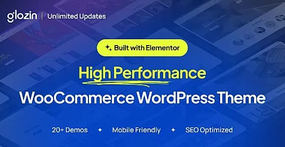 Glozin WordPress Theme