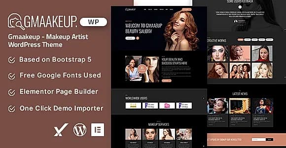 Gmaakeup WordPress Theme