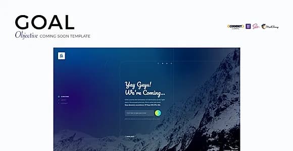 GOAL - Objective Coming Soon Template